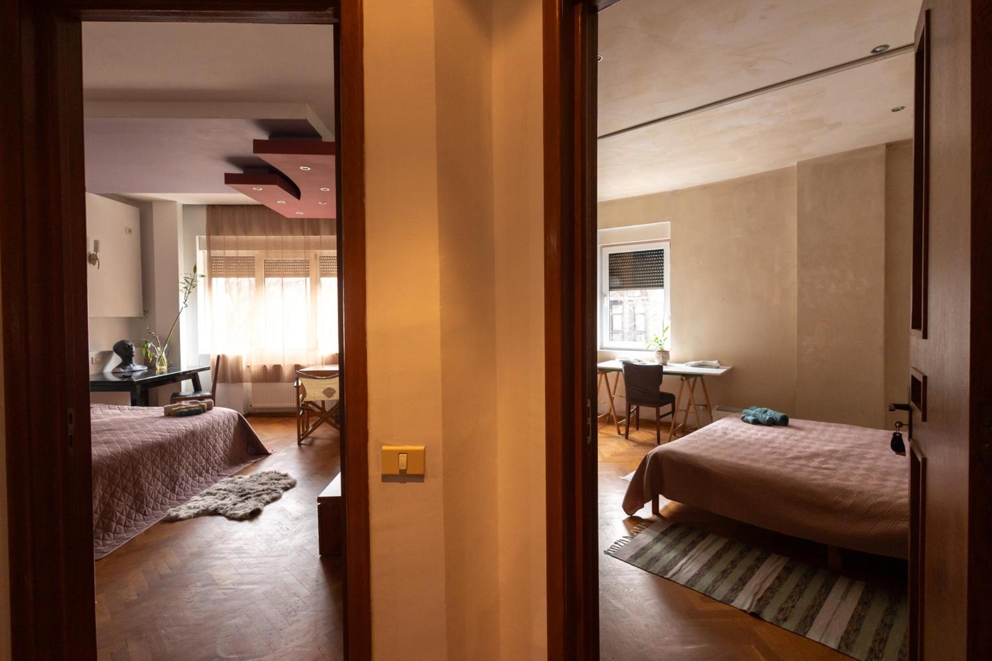 Shared Retro Vintage Luxury Apartment Bucharest Luaran gambar
